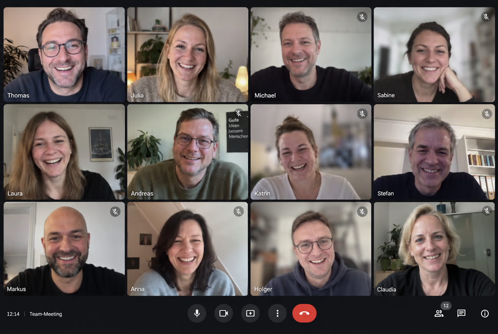 Videocall mit Berufstätigen aus der Scolos-Community